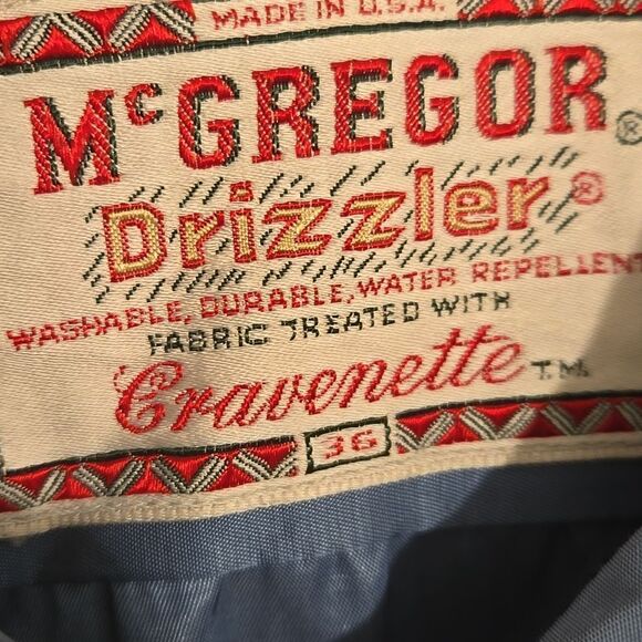 McGregor Men's Blue Jacket 1960s vintage - Picture 6 of 8